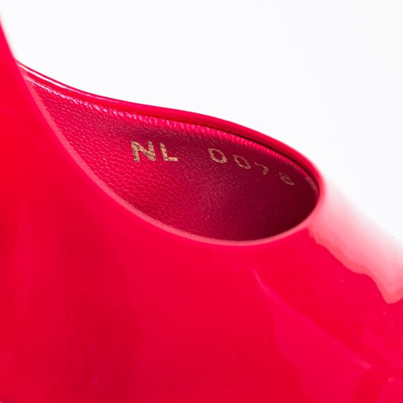 Louis Vuitton Strawberry Rose Pop Patent Leather Pointed-Toe Pumps - Picture 10 of 11